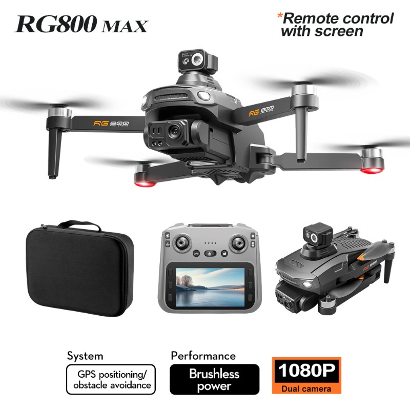 NOWOŚĆ RG800 MAX Drone 1080P H – Drone Gimbal 2 Axis recenzja i cena