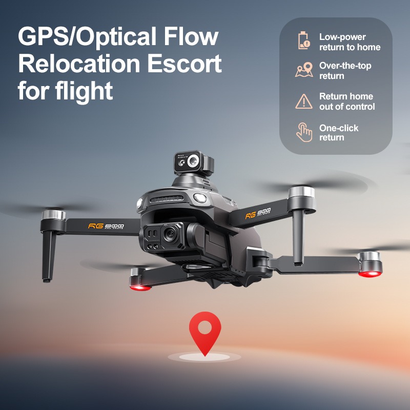 NOWOŚĆ RG800 MAX Drone 1080P H – Drone Gimbal 2 Axis recenzja i cena